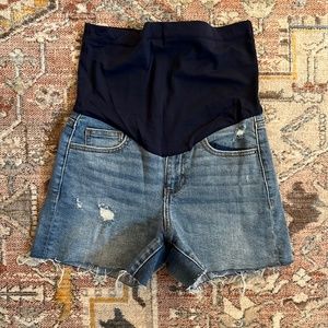 PinkBlush Maternity Jean Shorts